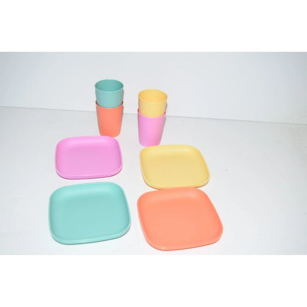 Brand new Tupperware 8-pc Mini Party Set Kids Play set Multicolor